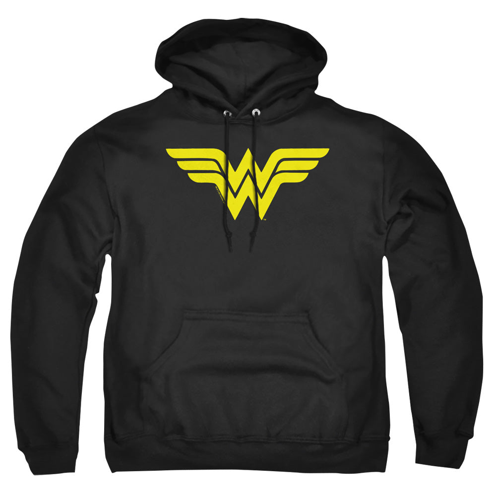 Dc Wonder Woman Logo Mens Hoodie Black