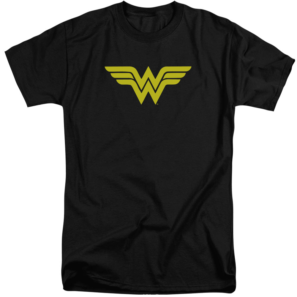 DC Comics Wonder Woman Logo Mens Tall T Shirt Adult Tall Black