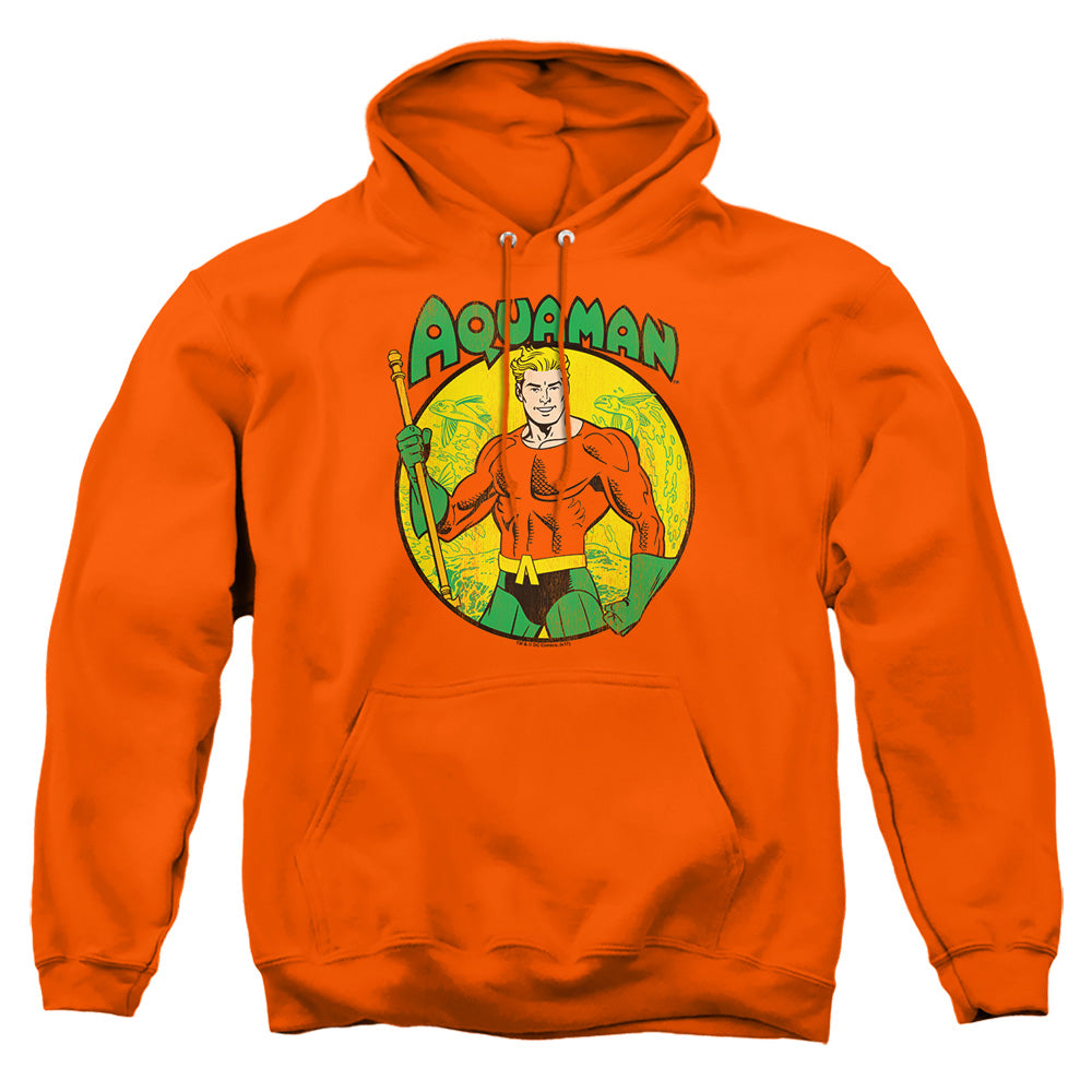 Dc Aquaman Mens Hoodie Orange
