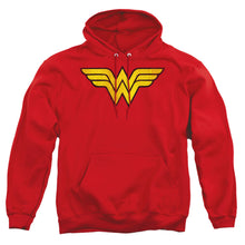 Load image into Gallery viewer, Dc Wonder Woman Logo Dist Mens Hoodie Red
