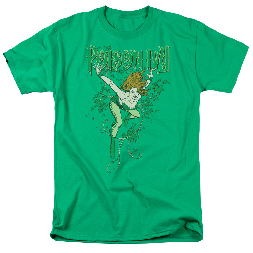 Dc Poison Ivy Mens T Shirt Kelly Green
