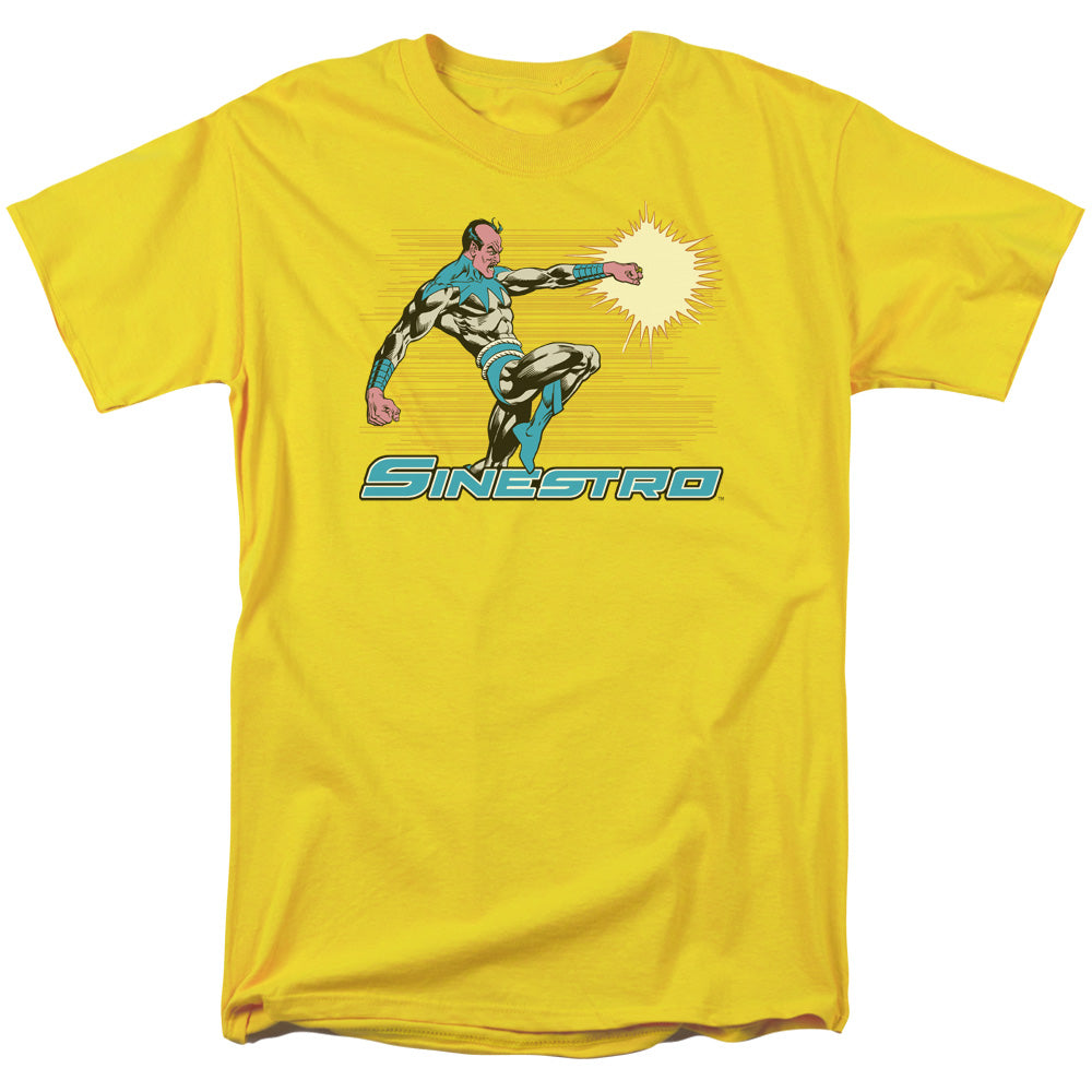 DC Comics Sinestro Mens T Shirt Yellow