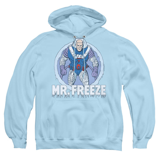 Dc Mr Freeze Mens Hoodie Light Blue