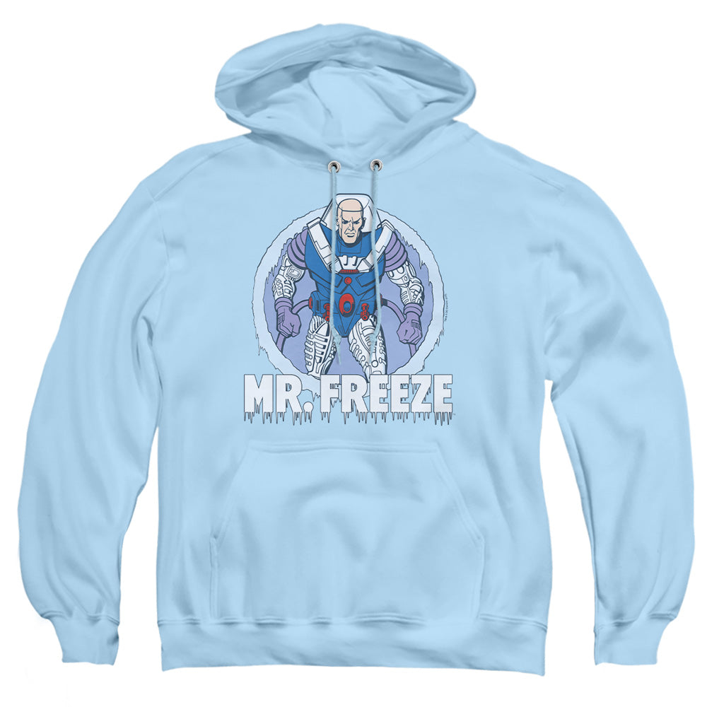 Dc Mr Freeze Mens Hoodie Light Blue