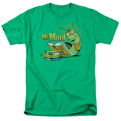 Dc Mr Mind Mens T Shirt Kelly Green