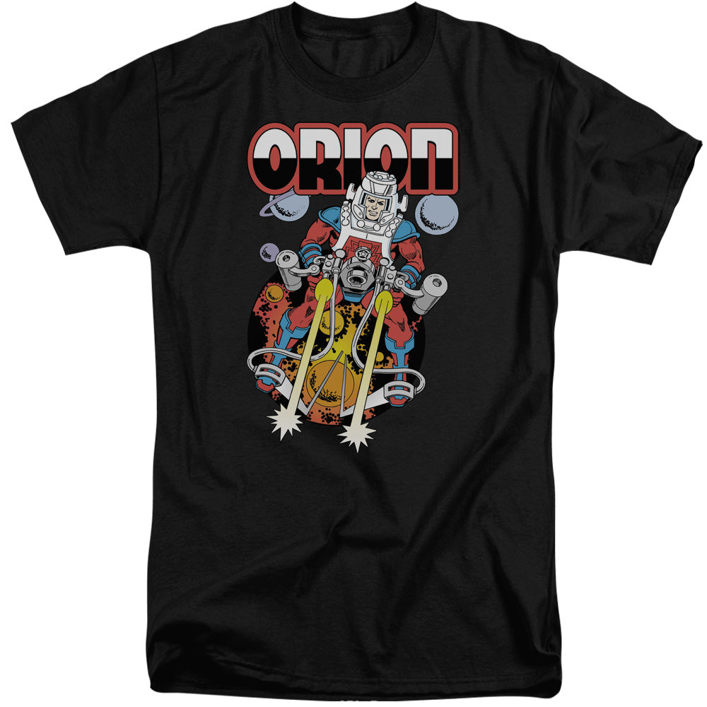 DC Comics Orion Mens Tall T Shirt Adult Tall Black