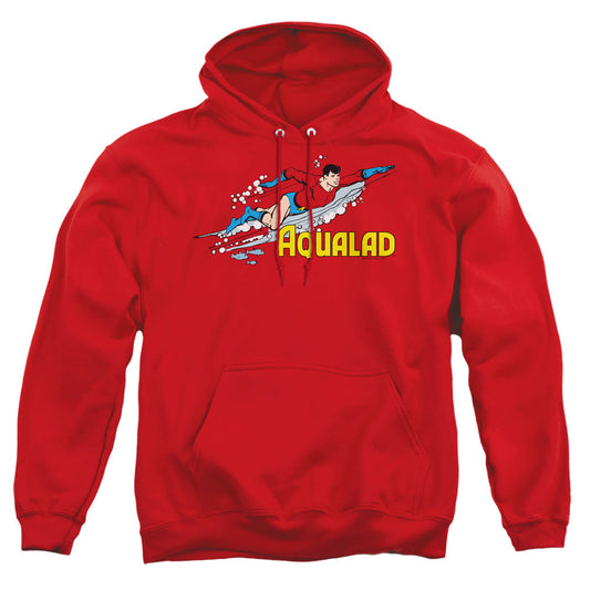 Dc Aqualad Mens Hoodie Red