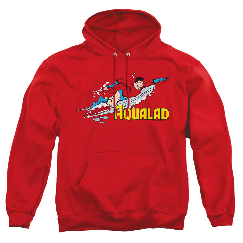 Dc Aqualad Mens Hoodie Red