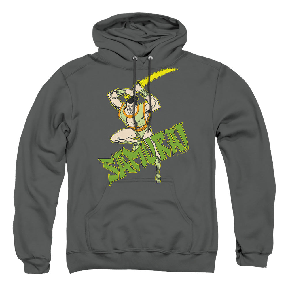 Dc Samurai Mens Hoodie Charcoal