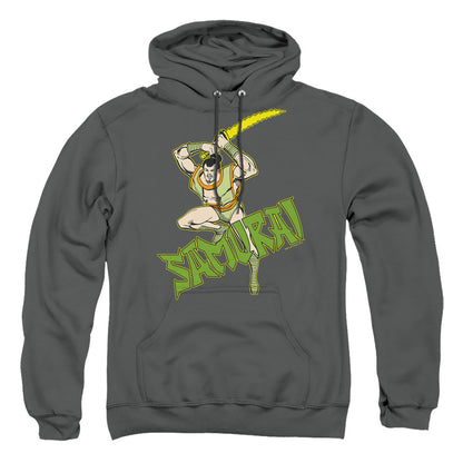 Dc Samurai Mens Hoodie Charcoal