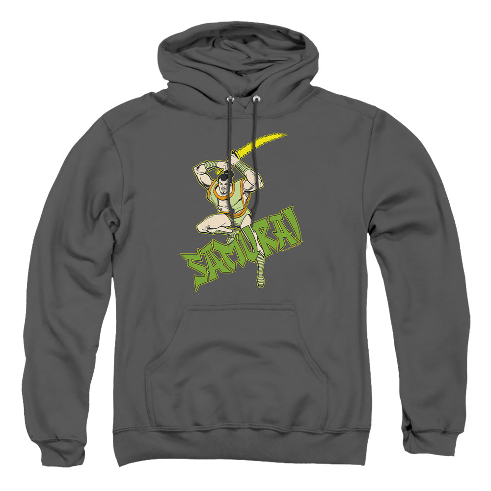 Dc Samurai Mens Hoodie Charcoal