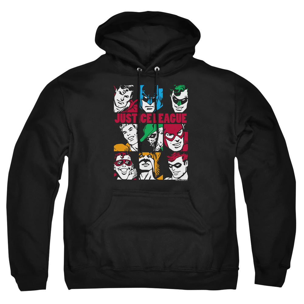 Dc Nine Blocks Of Justice Mens Hoodie Black