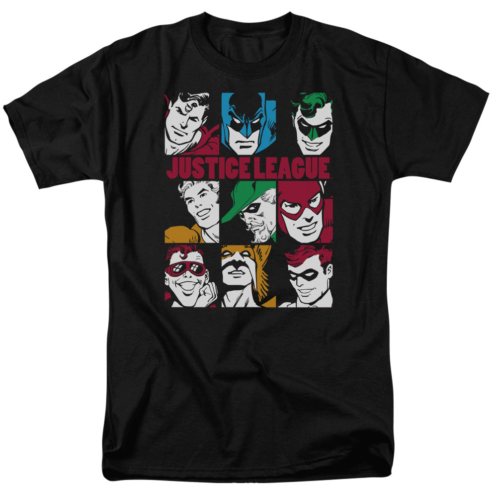 Dc Nine Blocks Of Justice Mens T Shirt Black