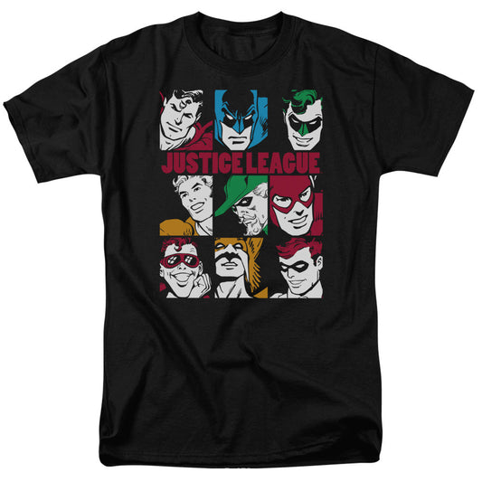 Dc Nine Blocks Of Justice Mens T Shirt Black