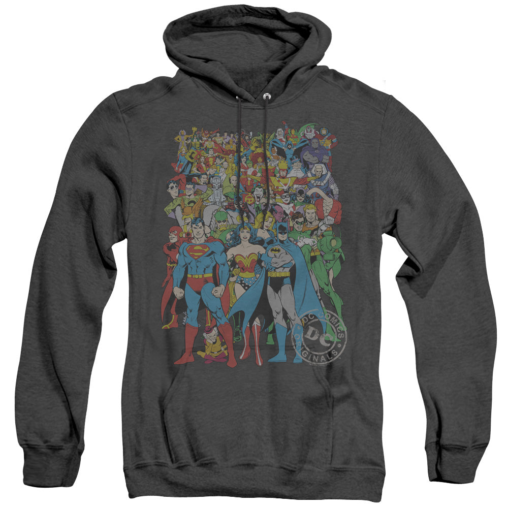 Dc Original Universe Heather Mens Hoodie Black