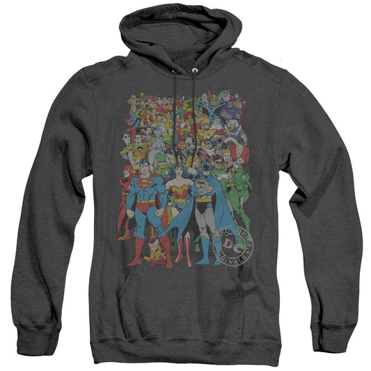 DC Comics Original Universe Heather Mens Hoodie Black