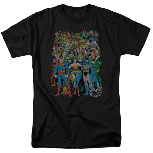 Dc Original Universe Mens T Shirt Black