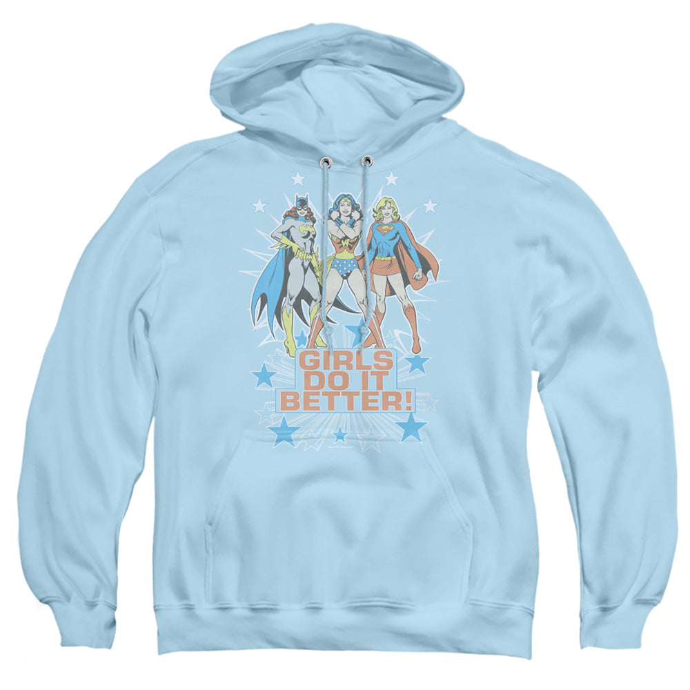 Dc Girls Do It Better Mens Hoodie Light Blue