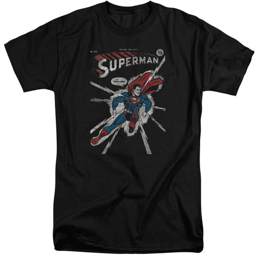 DC Comics Cover Me Mens Tall T Shirt Adult Tall Black