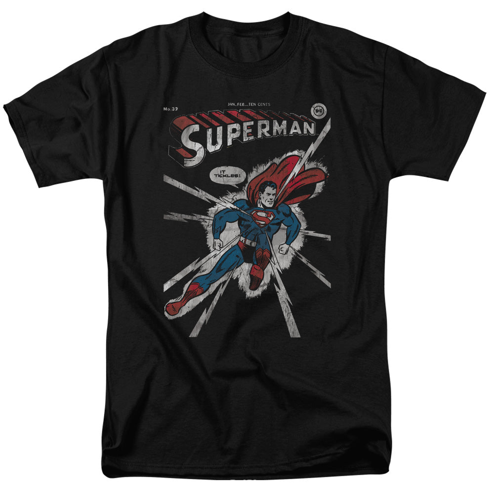 Dc Cover Me Mens T Shirt Black