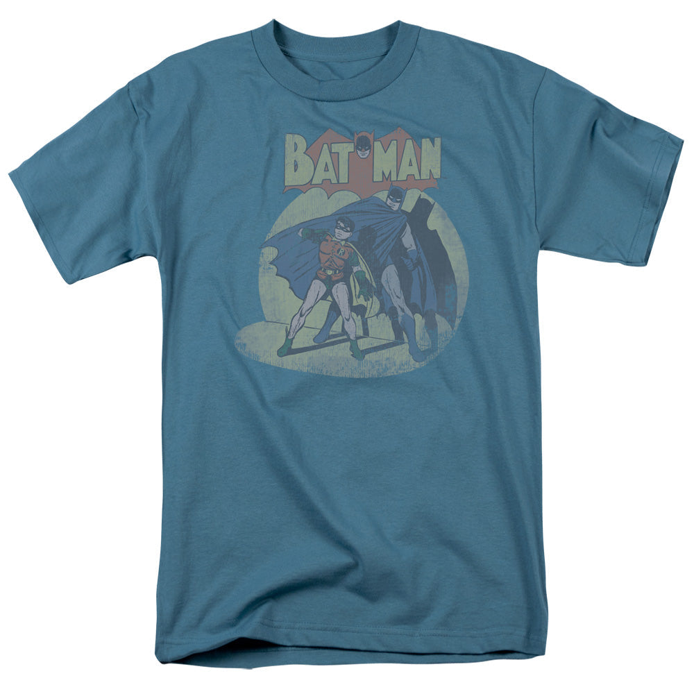 DC Comics in the Spotlight Mens T Shirt Slate