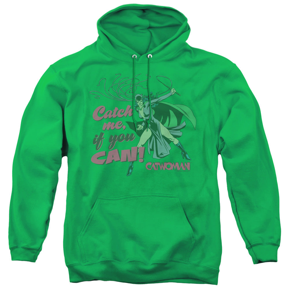 DC Comics Catch Me Mens Hoodie Kelly Green