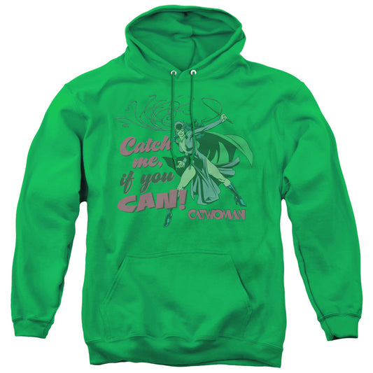 DC Comics Catch Me Mens Hoodie Kelly Green