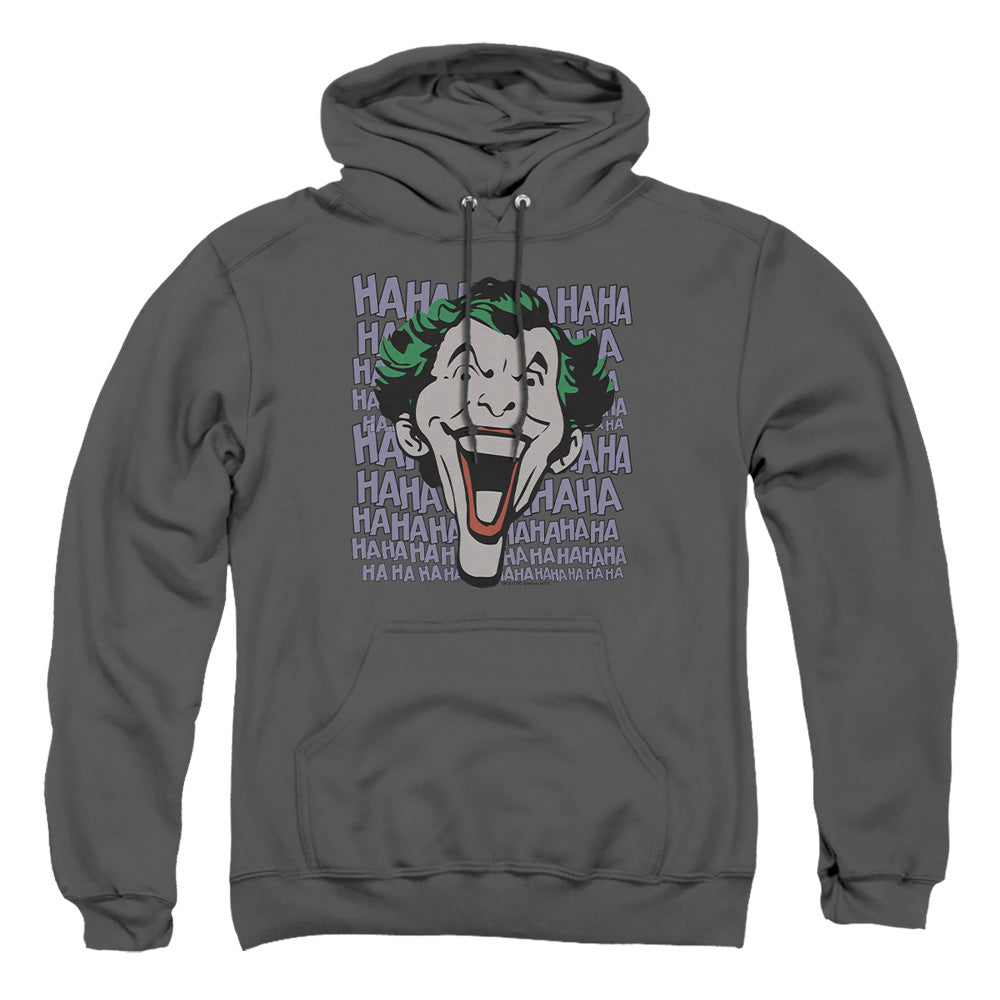 Dc Dastardly Merriment Mens Hoodie Charcoal