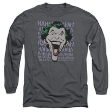 Load image into Gallery viewer, Dc Dastardly Merriment Mens Long Sleeve Shirt Charcoal Officially Licensed
