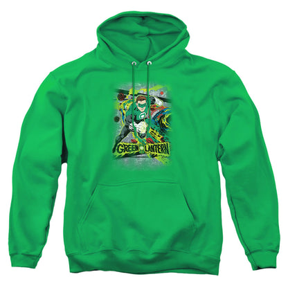 Dc Space Sector 2814 Mens Hoodie Kelly Green