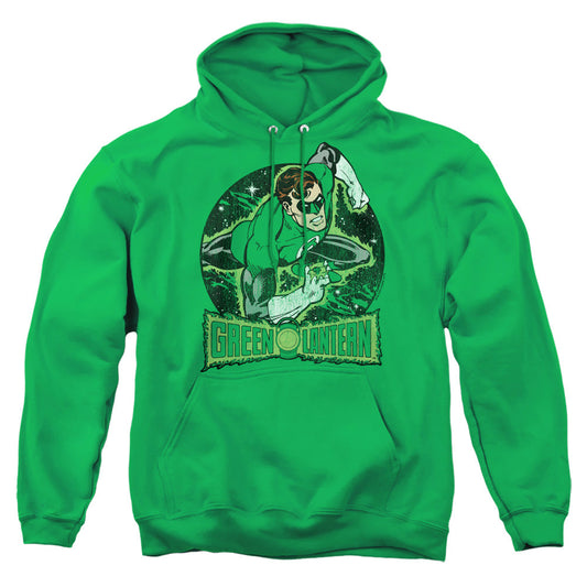 Dc In The Spotlight Mens Hoodie Kelly Green