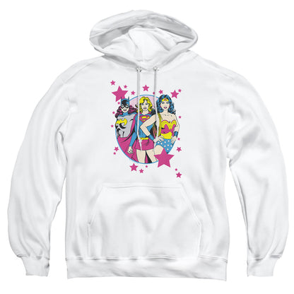 Dc We Are Superior Mens Hoodie White