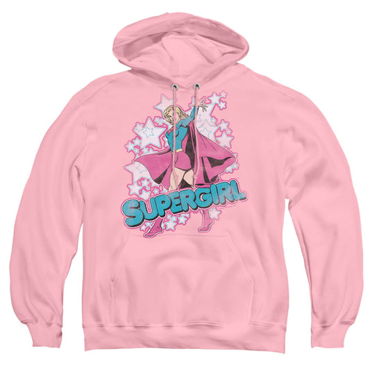 Dc Im Supergirl Mens Hoodie Pink