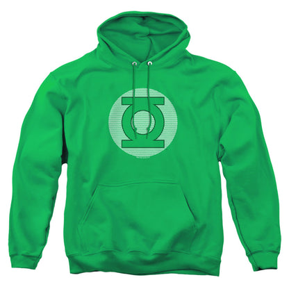 Dc Gl Little Logos Mens Hoodie Kelly Green