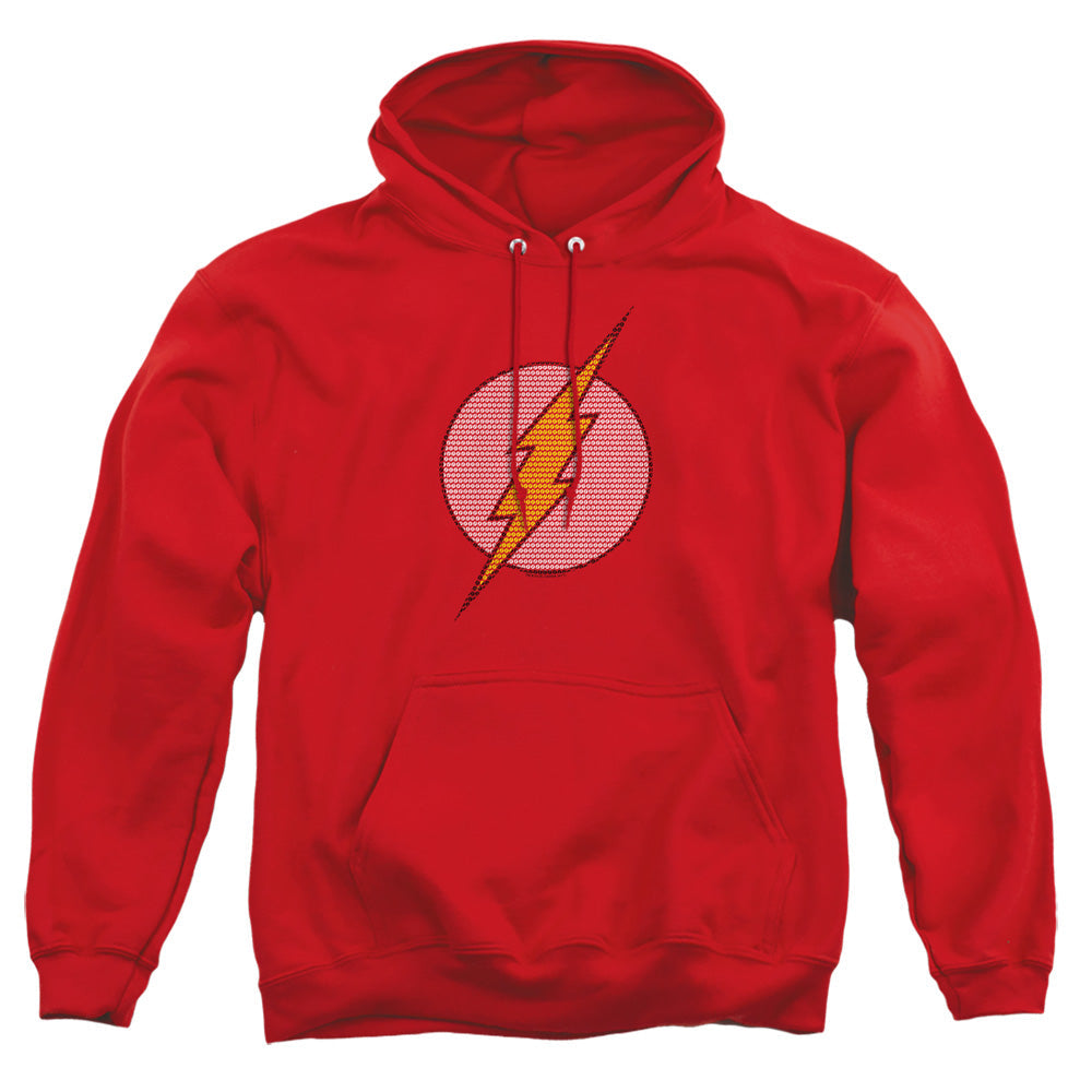 Dc Flash Flash Little Logos Mens Hoodie Red