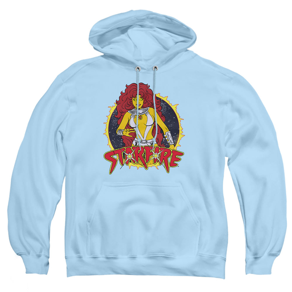 Dc Starfire Mens Hoodie Light Blue