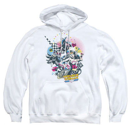 Dc Power Trio Mens Hoodie White