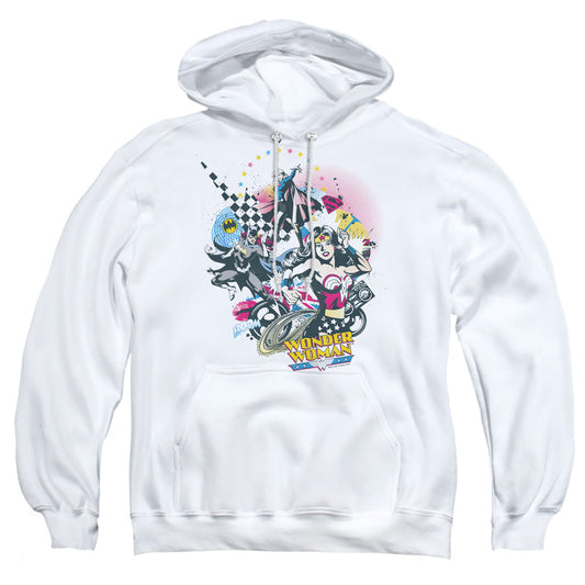 Dc Power Trio Mens Hoodie White