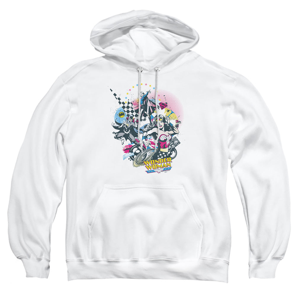 Dc Power Trio Mens Hoodie White