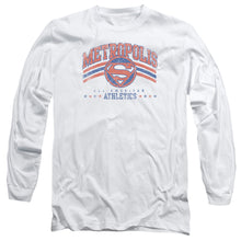 Load image into Gallery viewer, Dc Metropolis Athletics Mens Long Sleeve Shirt White Officially Licensed
