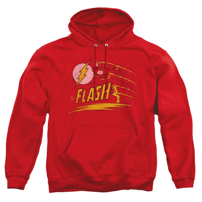 Dc Flash Like Lightning Mens Hoodie Red