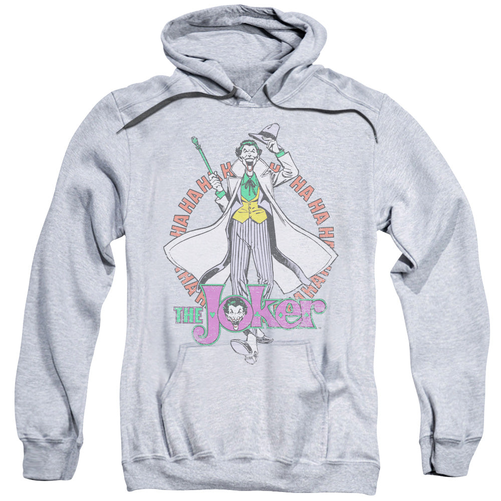 DC Comics Maniacal Mens Hoodie Athletic Heather