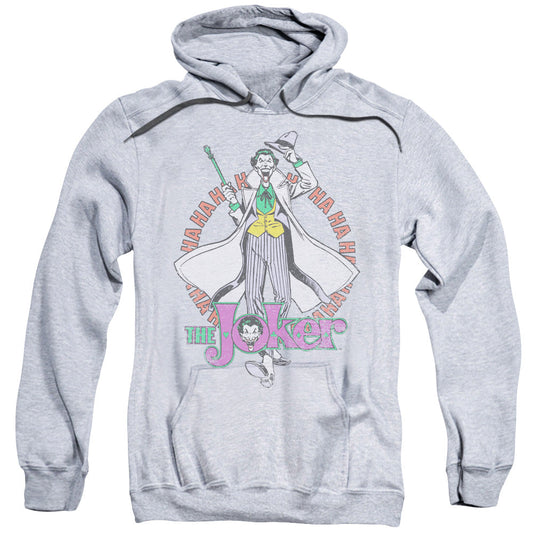 DC Comics Maniacal Mens Hoodie Athletic Heather