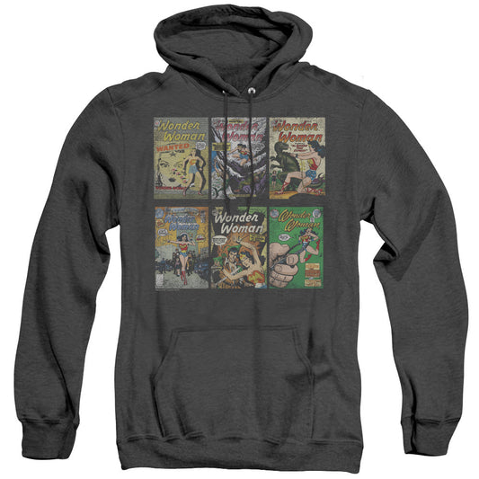 Dc Ww Covers Heather Mens Hoodie Black