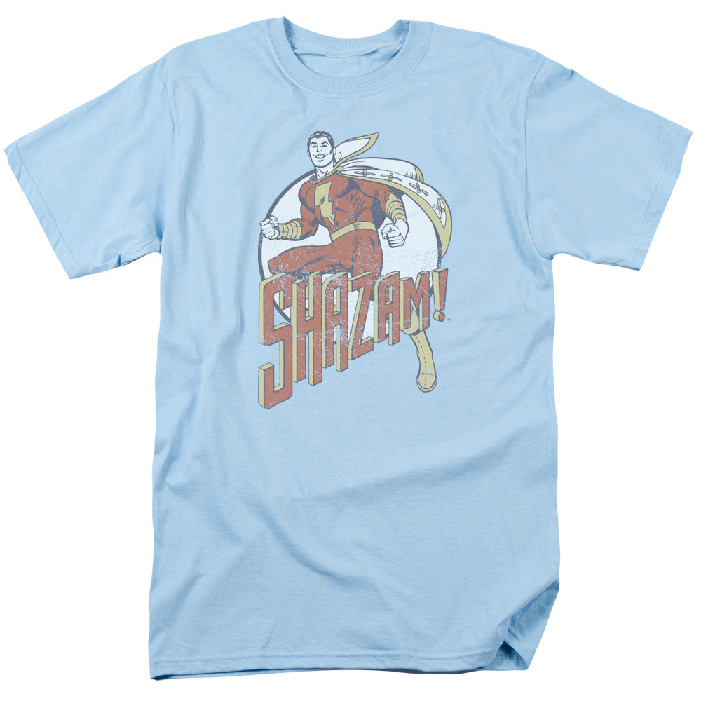 DC Comics Stepping Out Mens T Shirt Light Blue