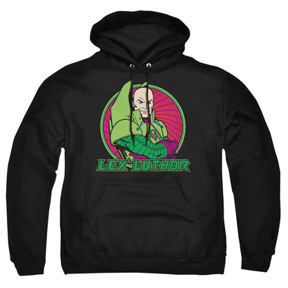 Dc Lex Luthor Mens Hoodie Black