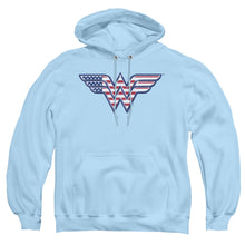 Load image into Gallery viewer, Dc Red,White &amp; Blue Mens Hoodie Light Blue
