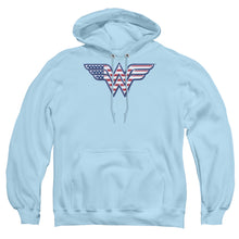 Load image into Gallery viewer, Dc Red,White &amp; Blue Mens Hoodie Light Blue
