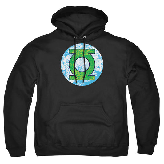 Dco Gl Neon Distress Logo Mens Hoodie Black