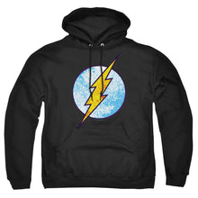 Load image into Gallery viewer, Dc Flash Flash Neon Distress Logo Mens Hoodie Black
